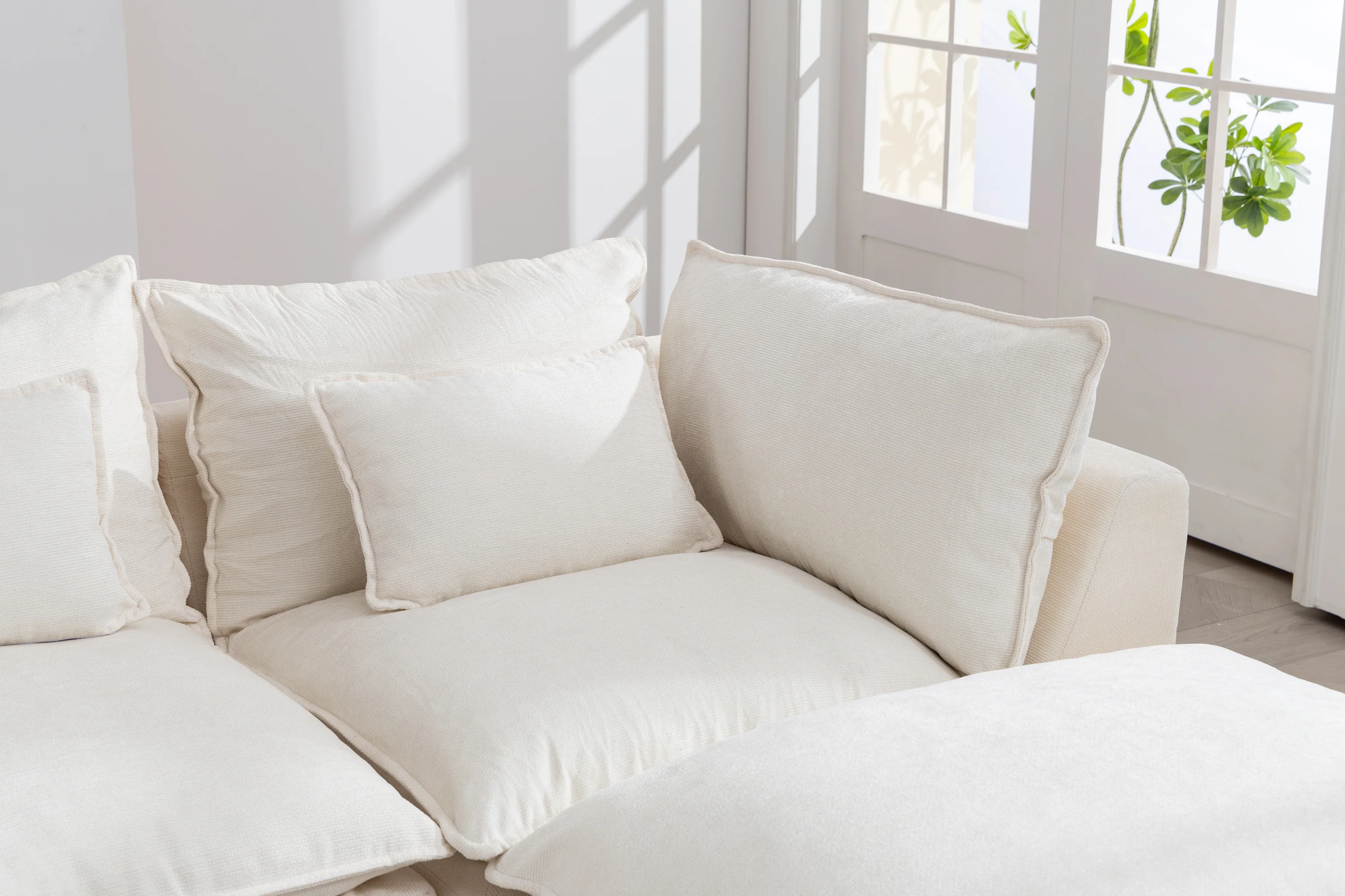 Oversized Cloud Modular 129.8"in Sectional Sofa - Image 11