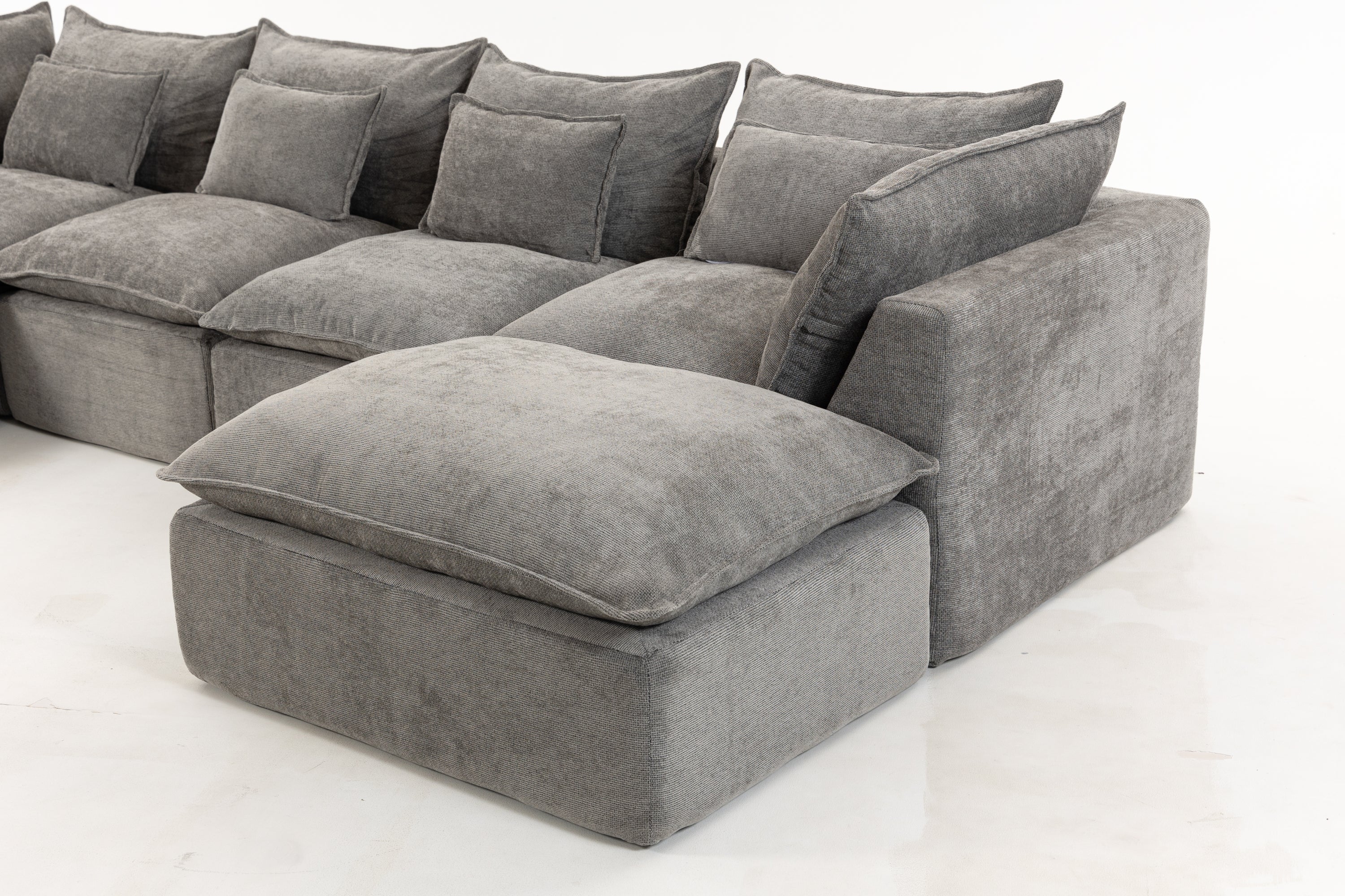 Oversized Cloud Modular 129.8"in Sectional Sofa - Image 24