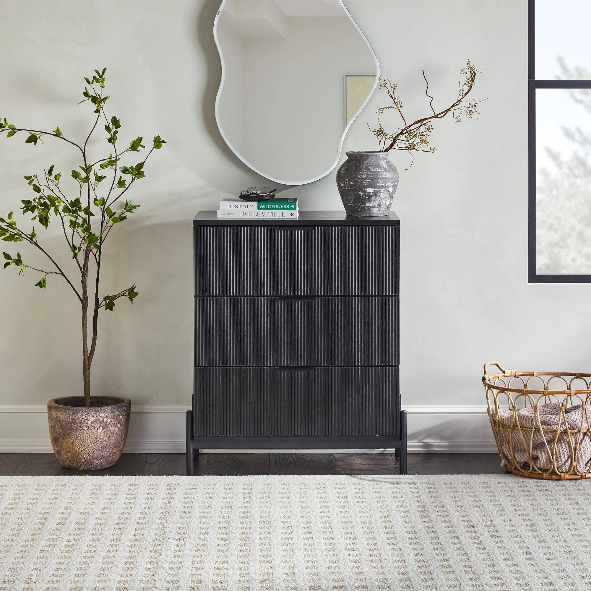 Paris Modern Scandinavian Reeded Chest - Image 12