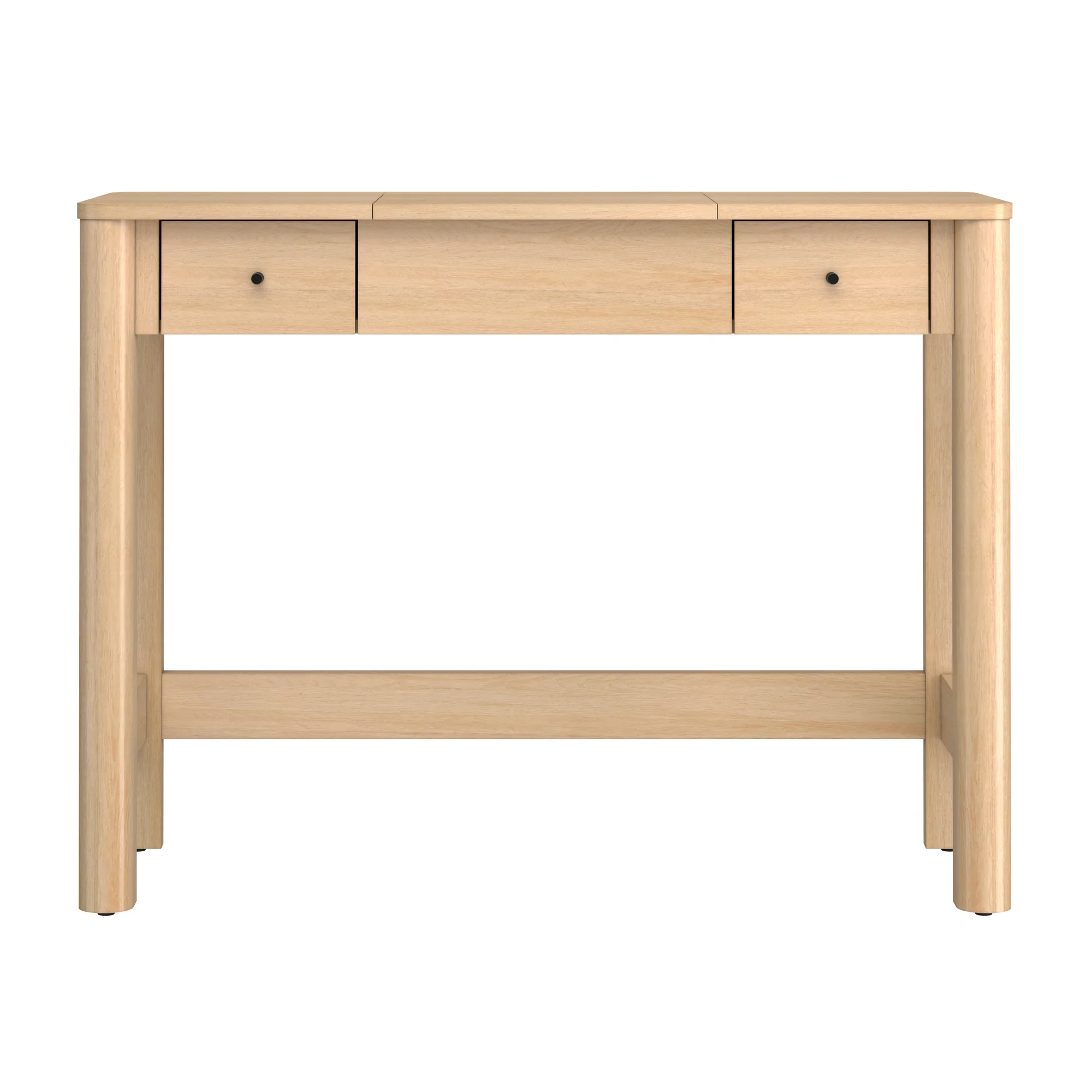 Penelope Modern Wood Makeup Vanity with LED Mirror & Storage - Image 22