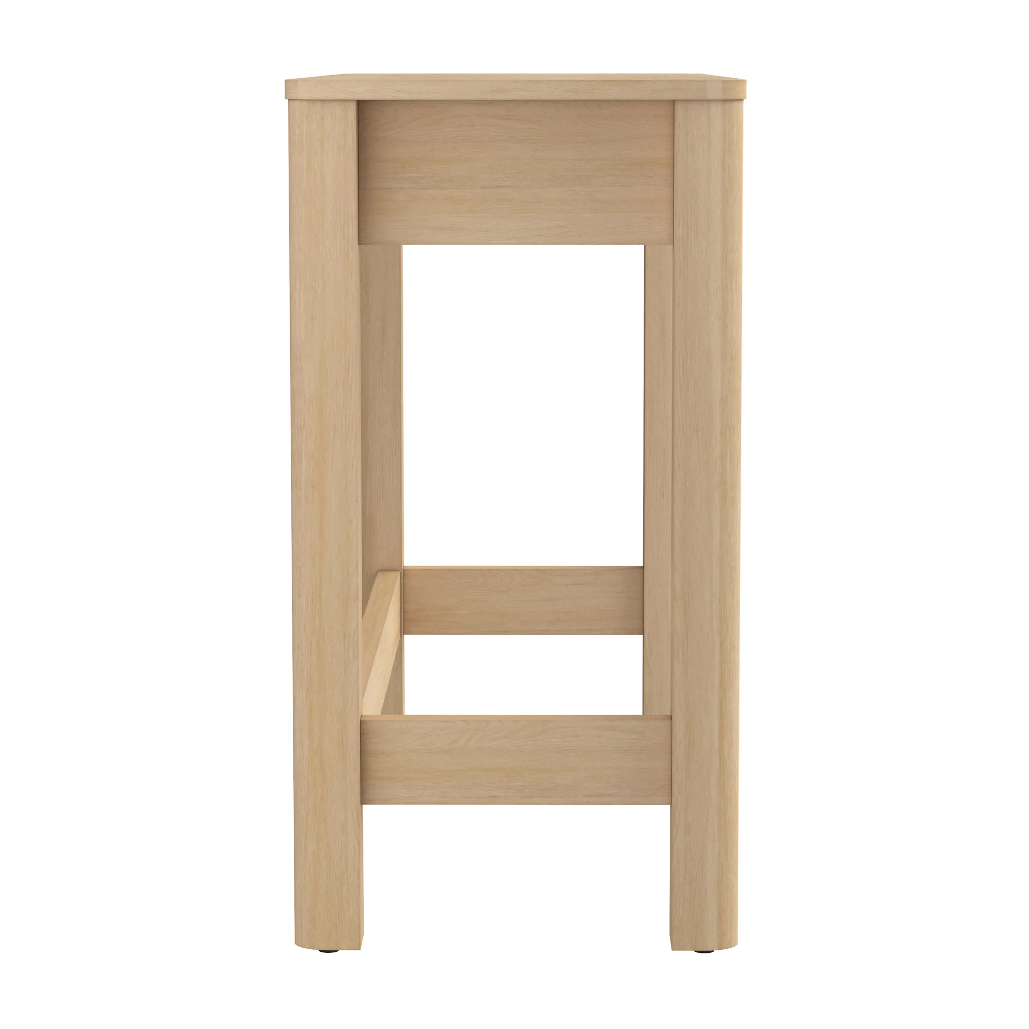 Penelope Modern Wood Makeup Vanity with LED Mirror & Storage - Image 23