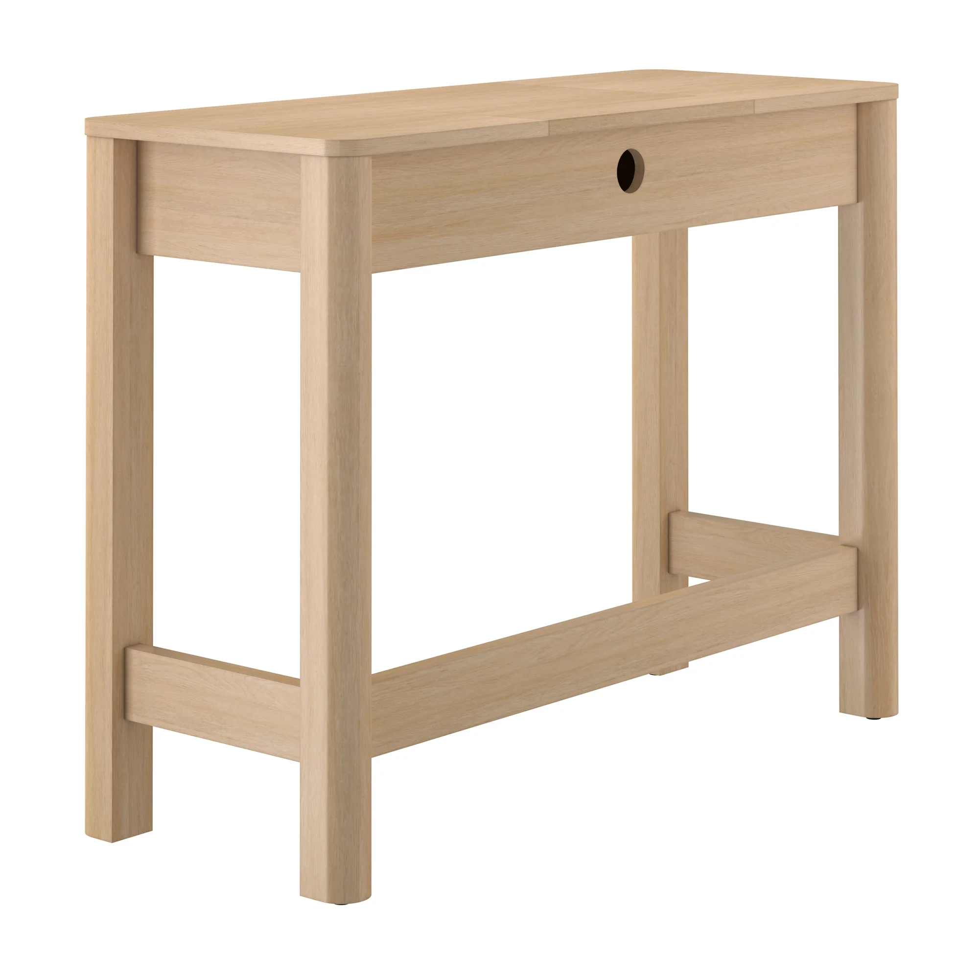 Penelope Modern Wood Makeup Vanity with LED Mirror & Storage - Image 24