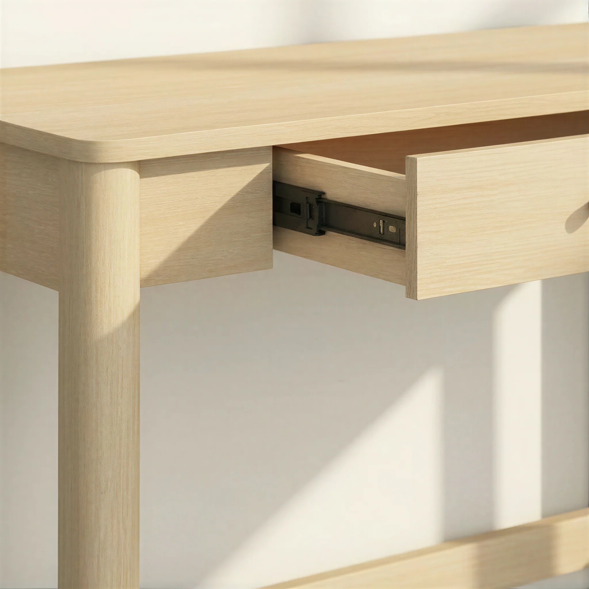 Penelope Modern Writing Desk with Storage - Image 6