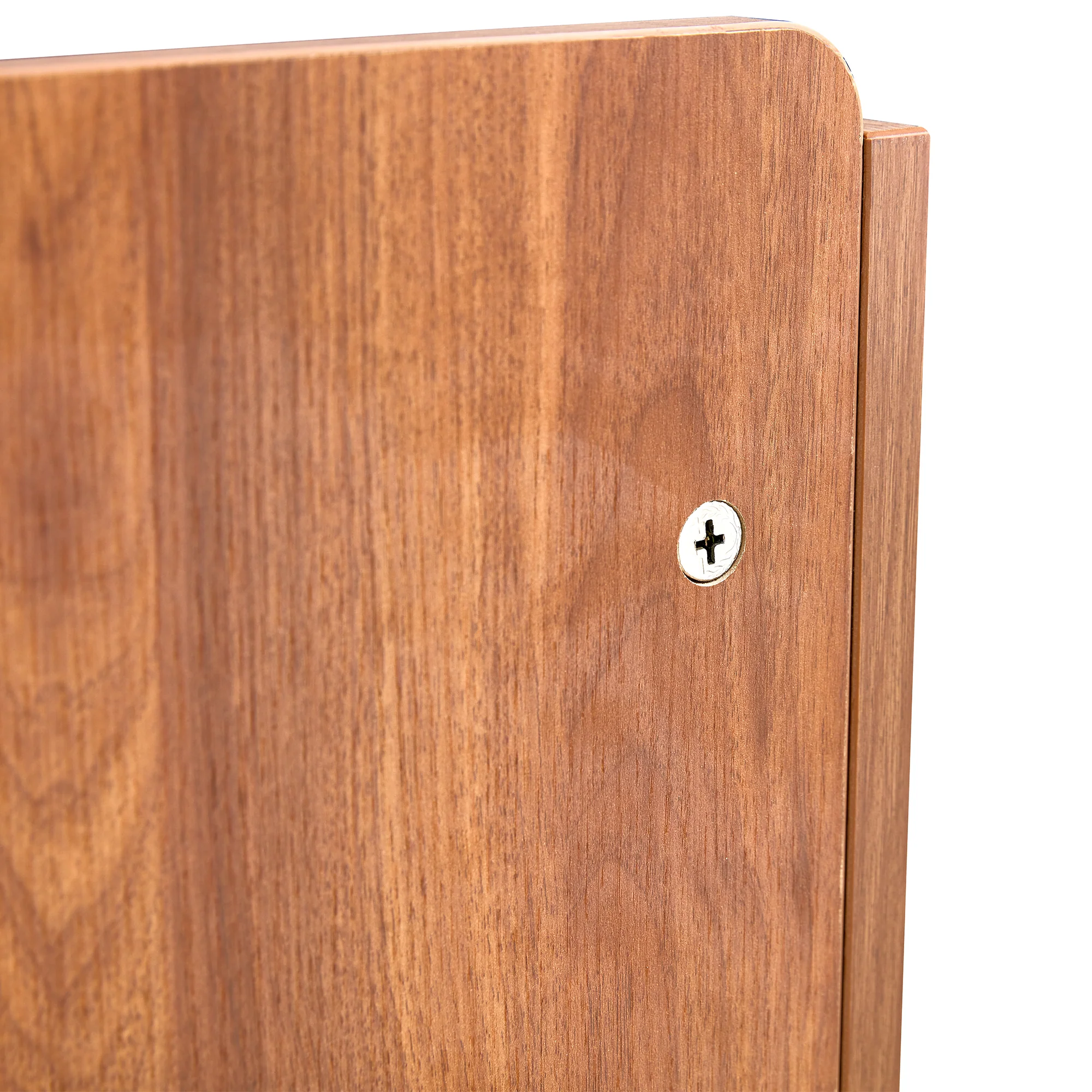 Walker Edison | Rattan Modern Minimalist Entryway Storage Cabinet - Image 11