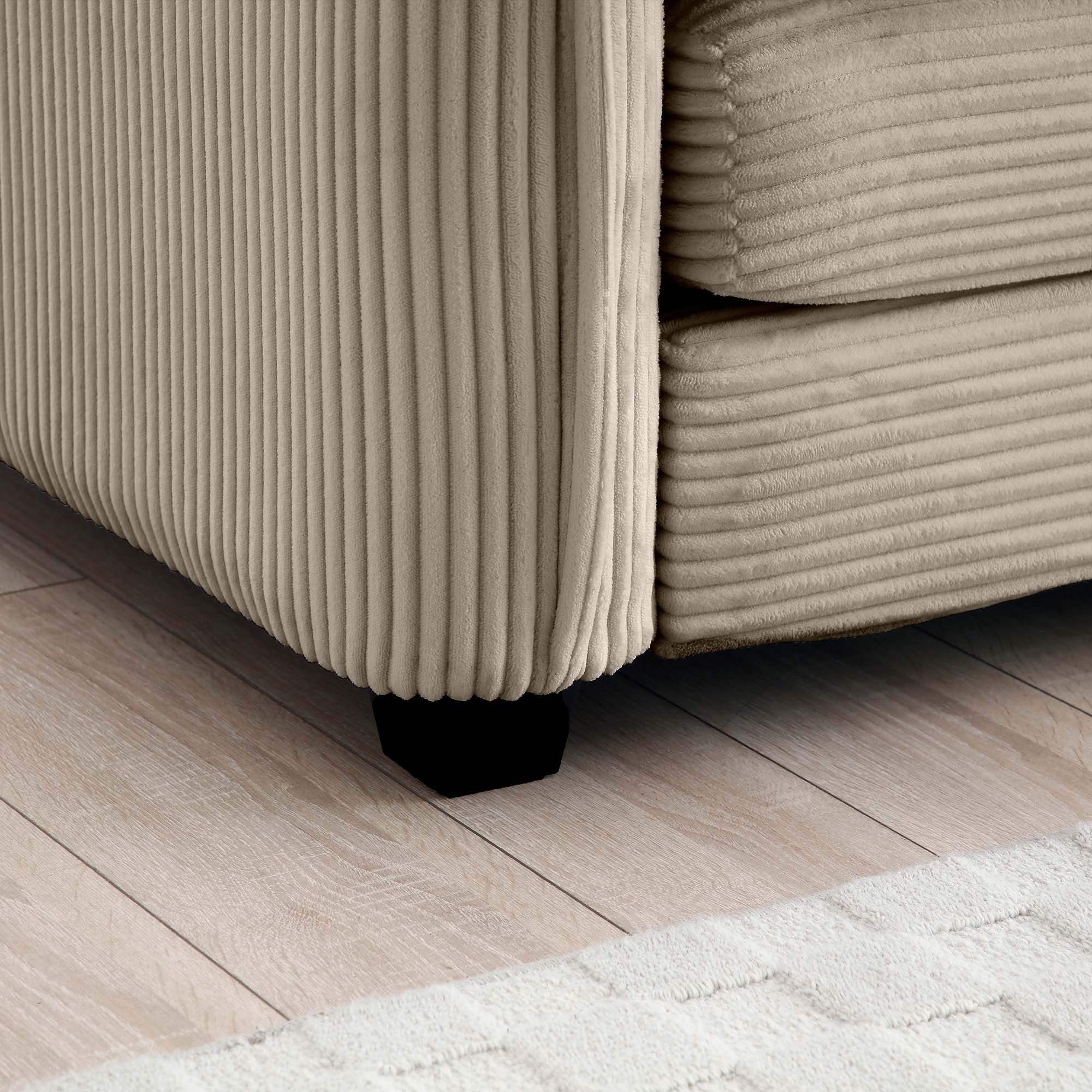 Walker Edison | Retro Chic: Corduroy Couch Cloud Modular Sofa Design - Image 11