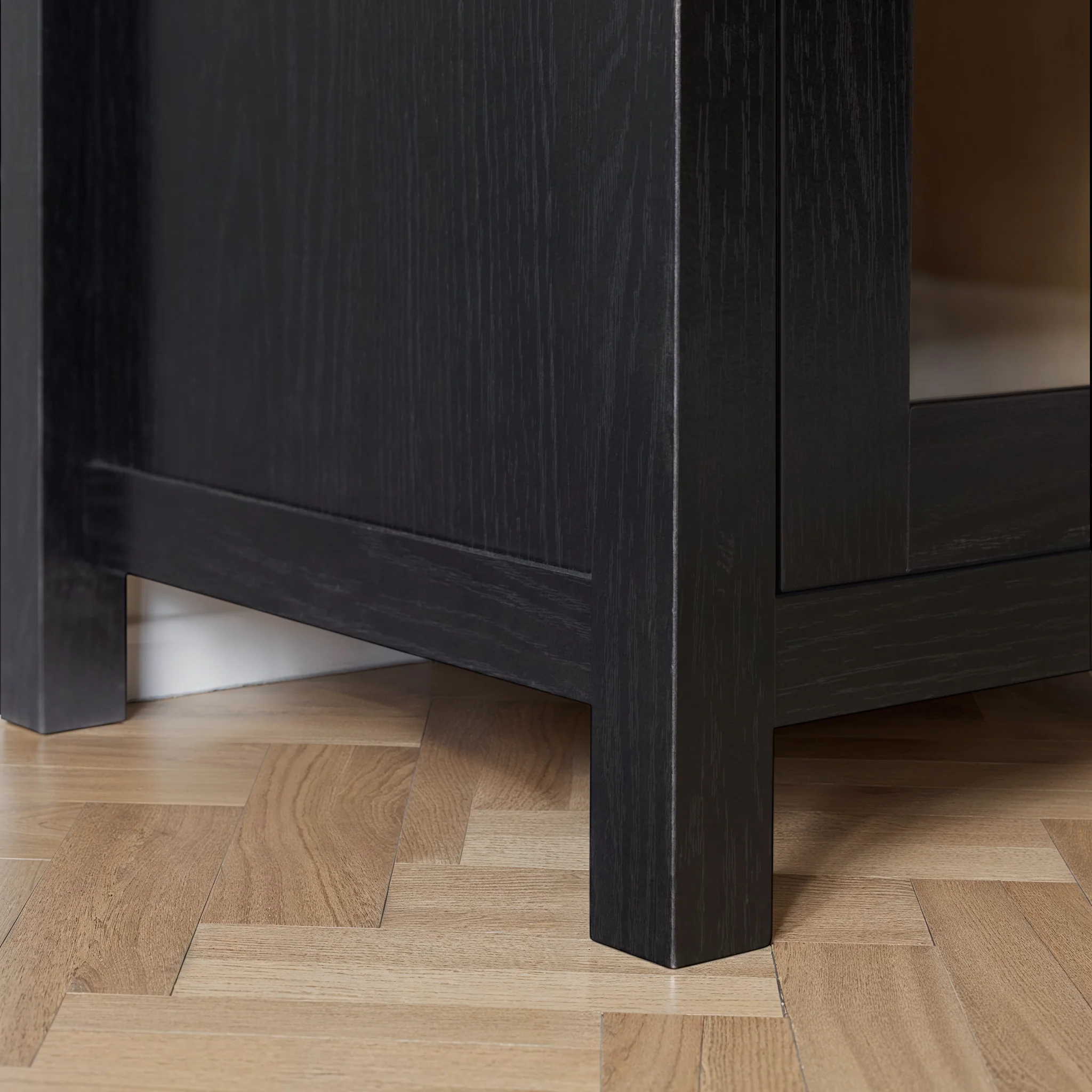 Sasha Modern Arched Glass Accent Cabinet - Image 19