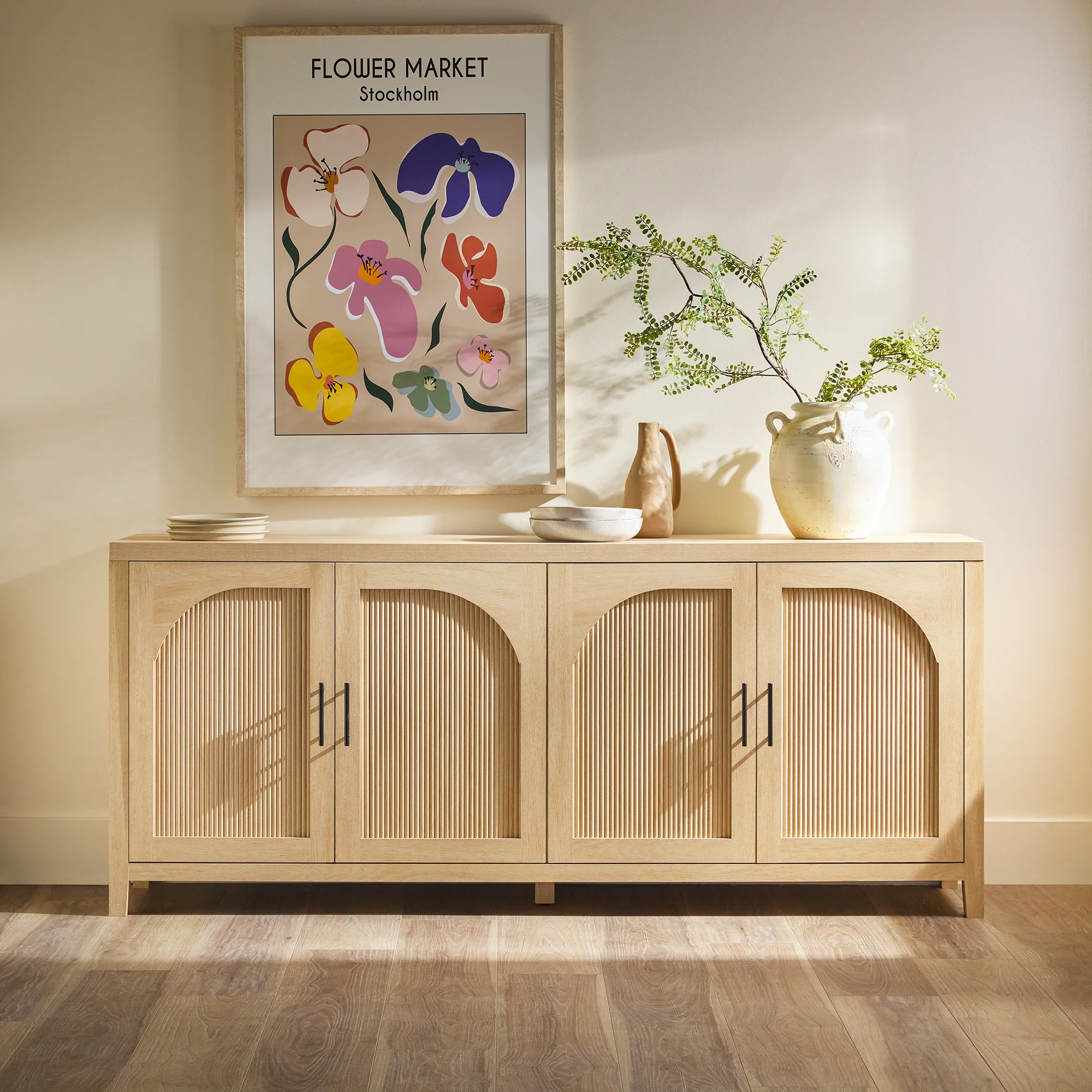 Sasha Modern Reeded Sideboard / TV Stand - Image 12