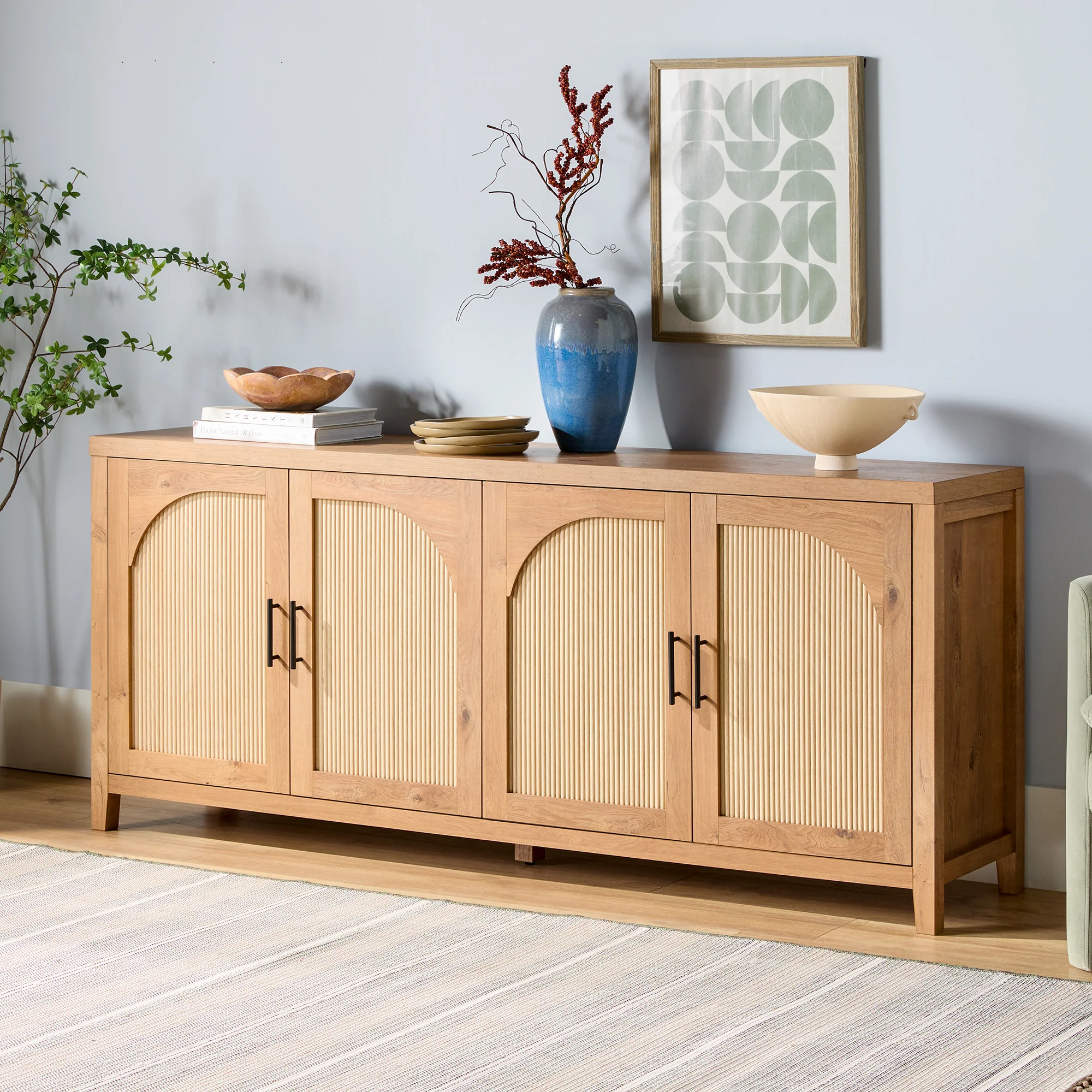 Sasha Modern Reeded Sideboard / TV Stand - Image 17