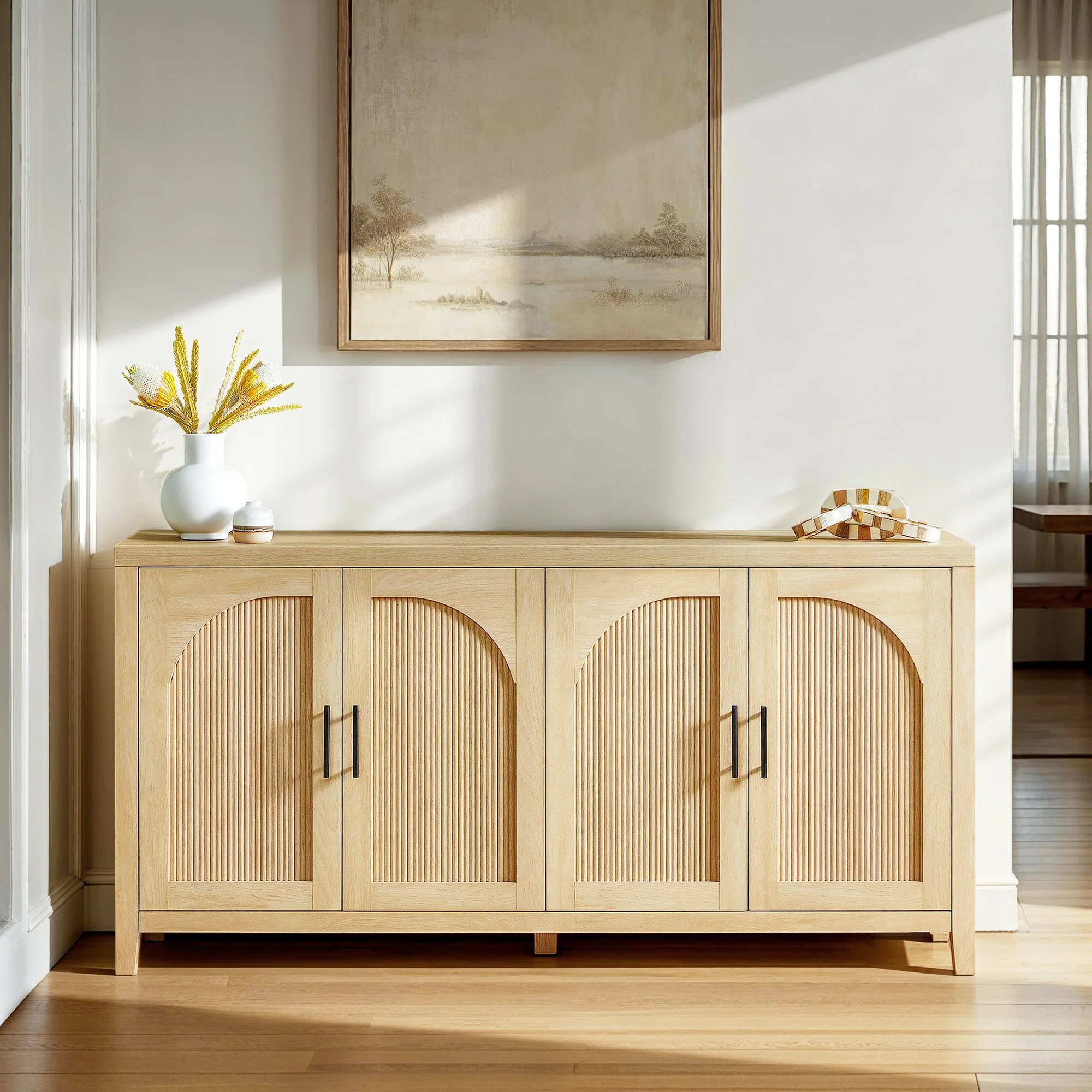 Sasha Modern Reeded Sideboard / TV Stand - Image 32
