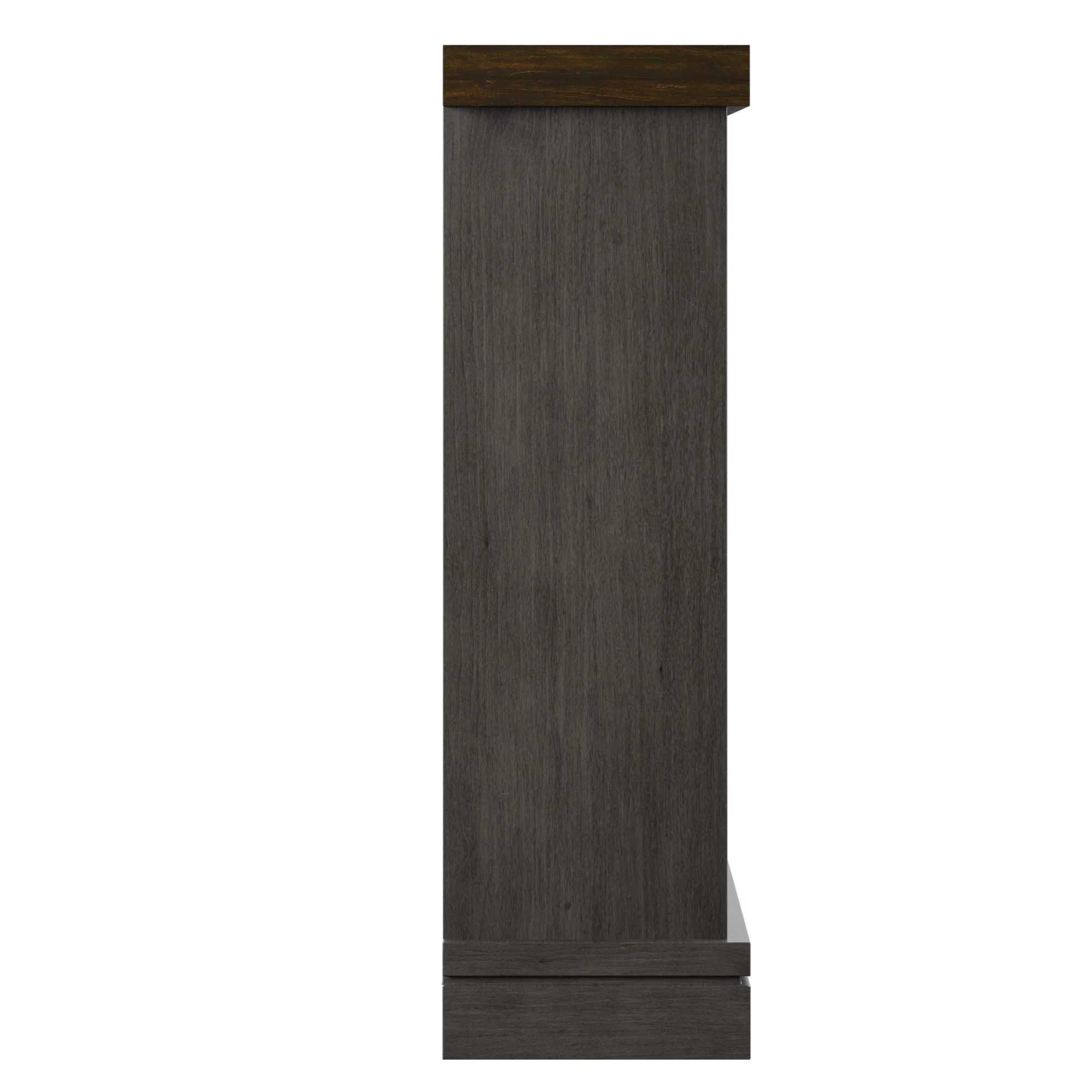 Shiplap Wall Mantel Electric Fireplace - Image 22