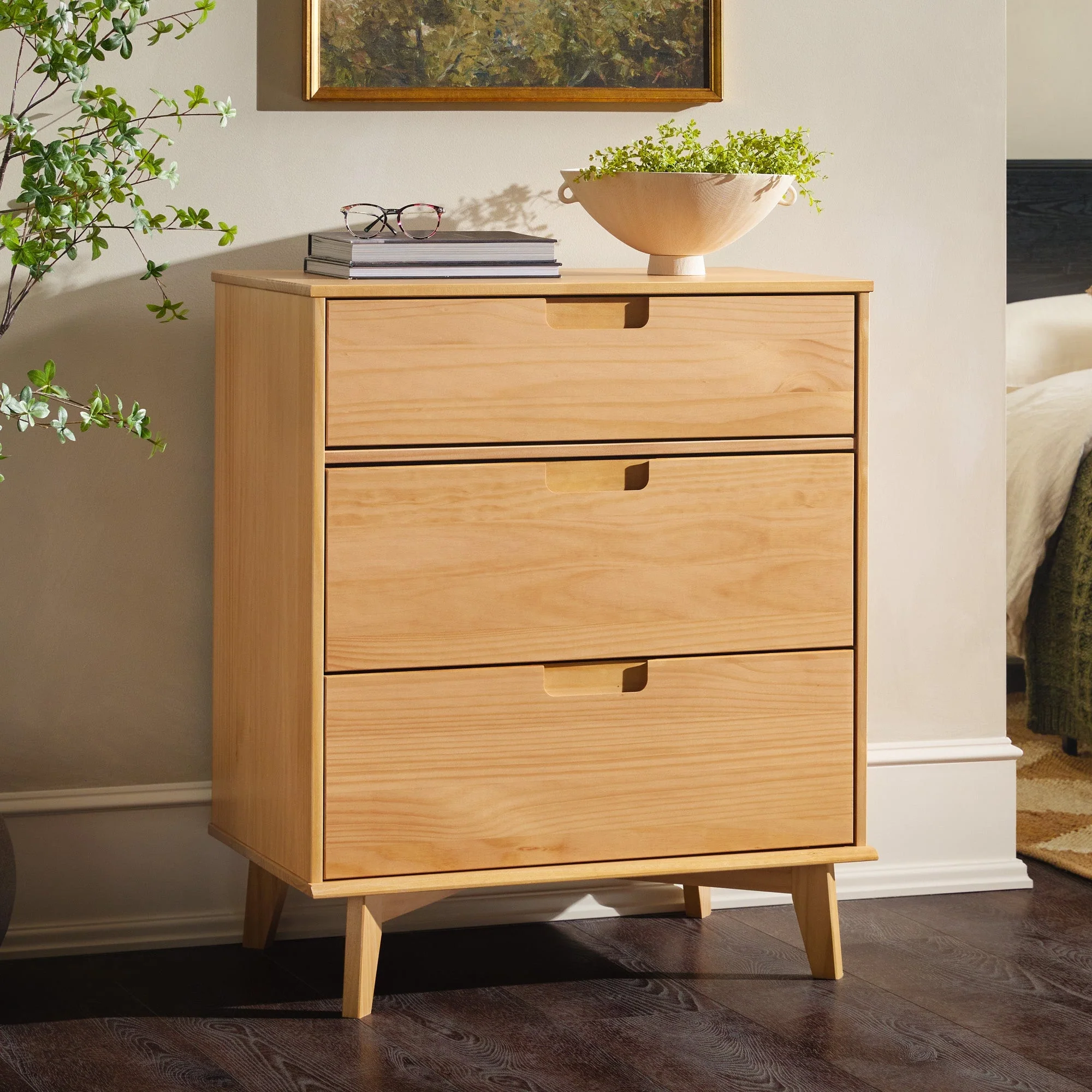 Sloane Mid Century Modern Solid Wood Dresser - Image 35