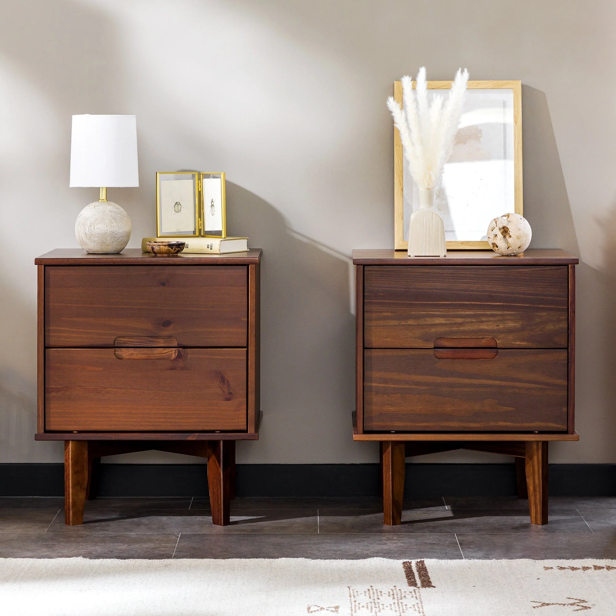 Sloane Mid Century Modern Solid Wood Nightstand - Image 22