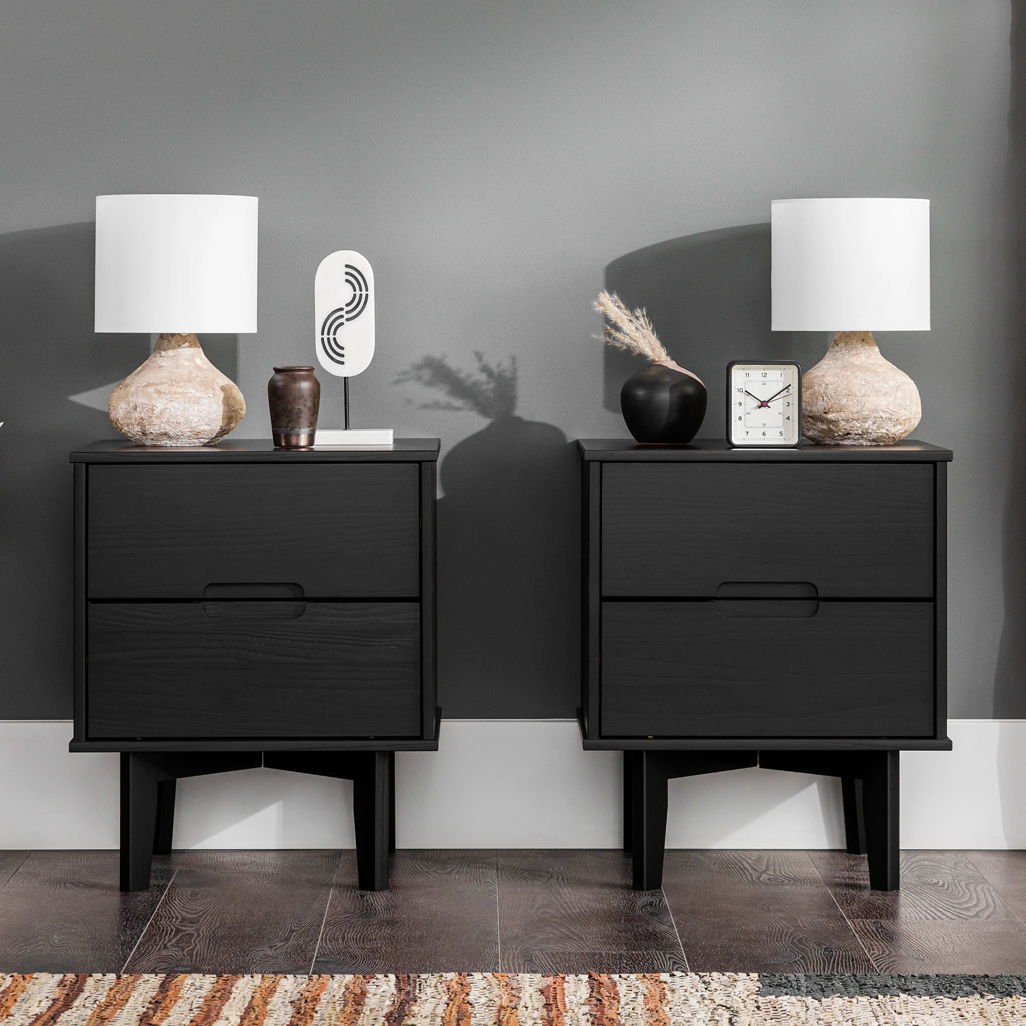 Sloane Mid Century Modern Solid Wood Nightstand - Image 27