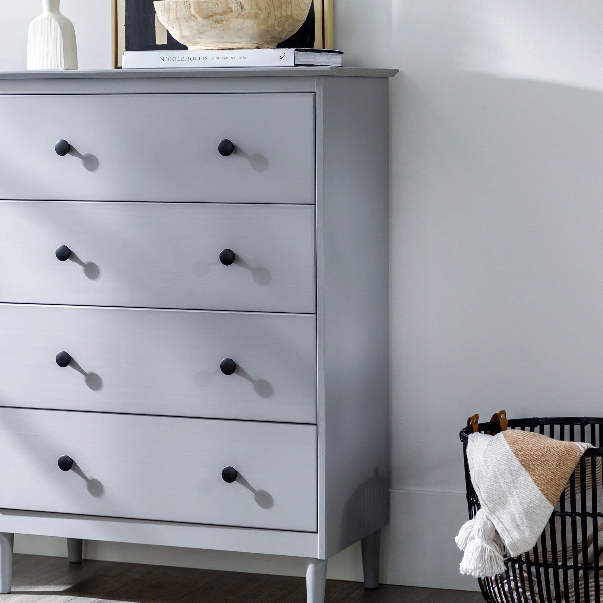 Spencer Solid Wood Transitional Dresser - Image 30