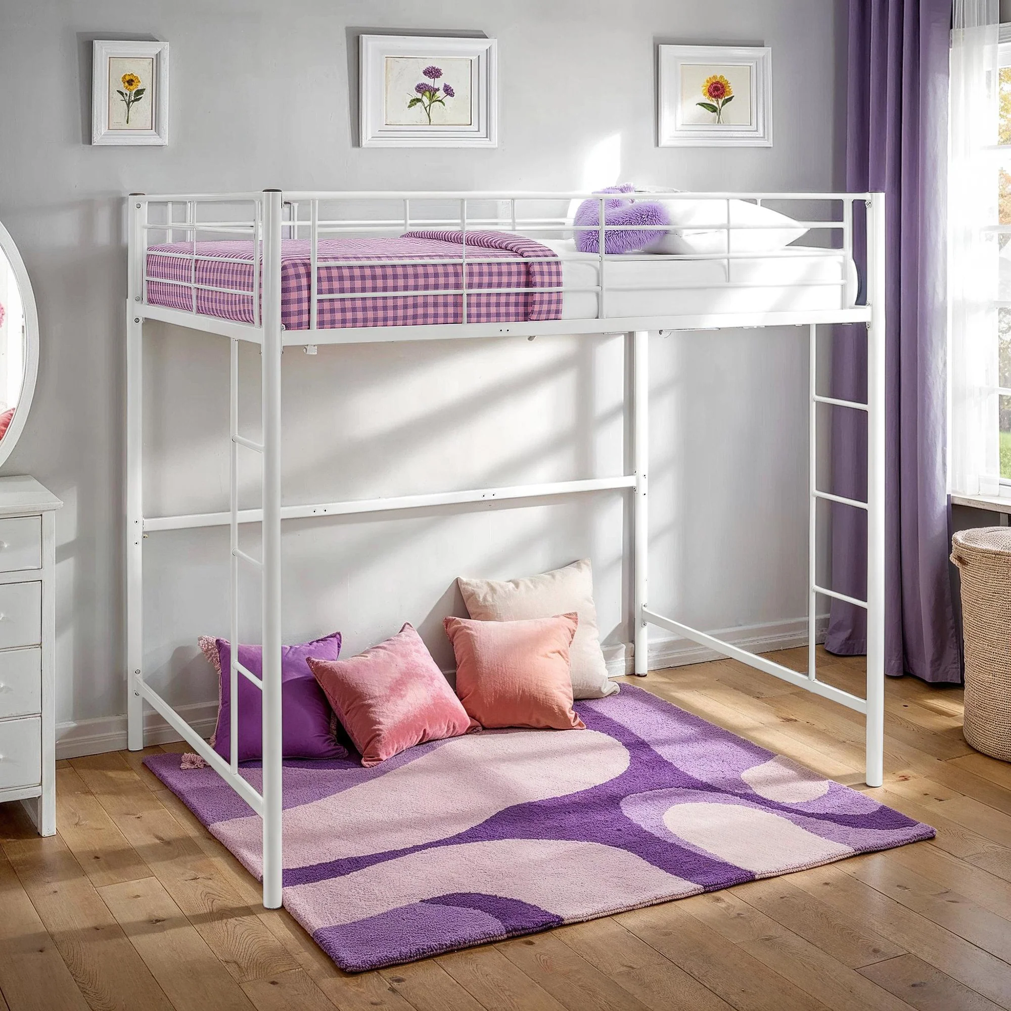 Sunset Full Loft Bunk Bed - Image 3