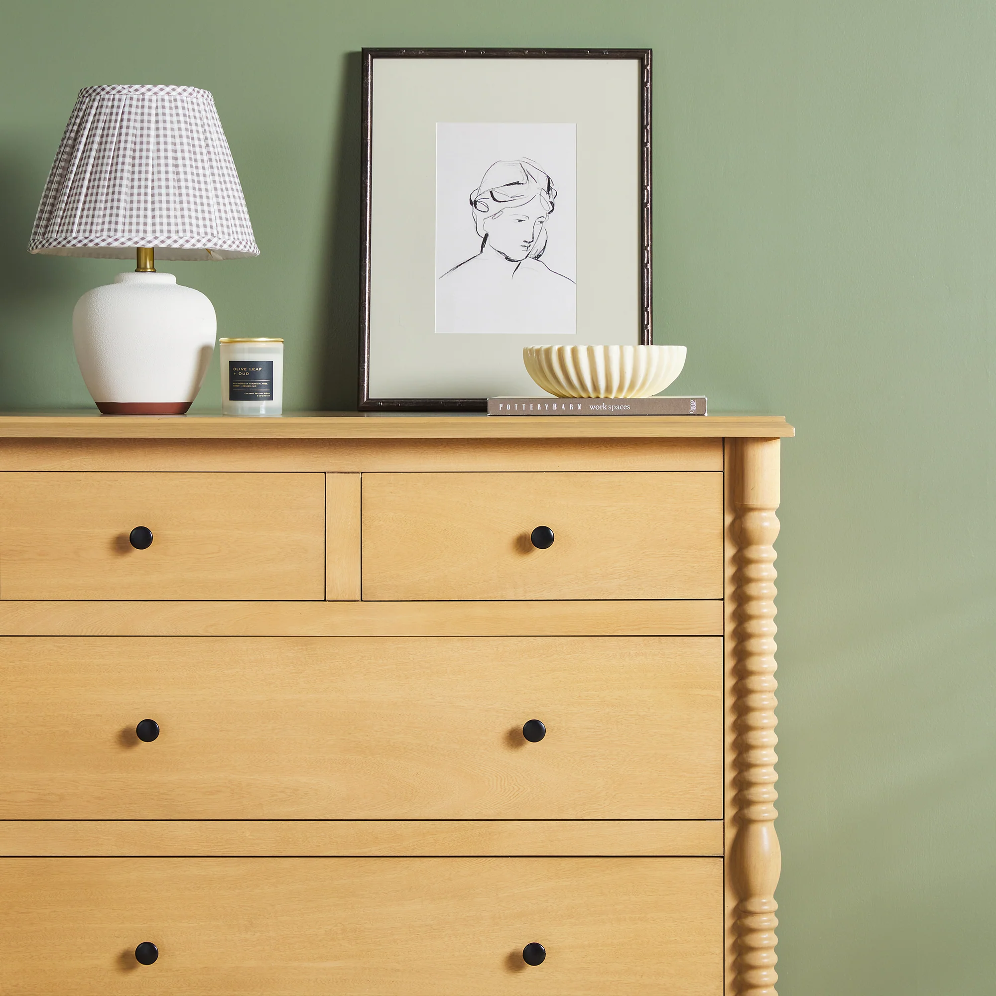 Traditional Vivienne 5-Drawer Easy Assembly Solid Wood Dresser - Image 19
