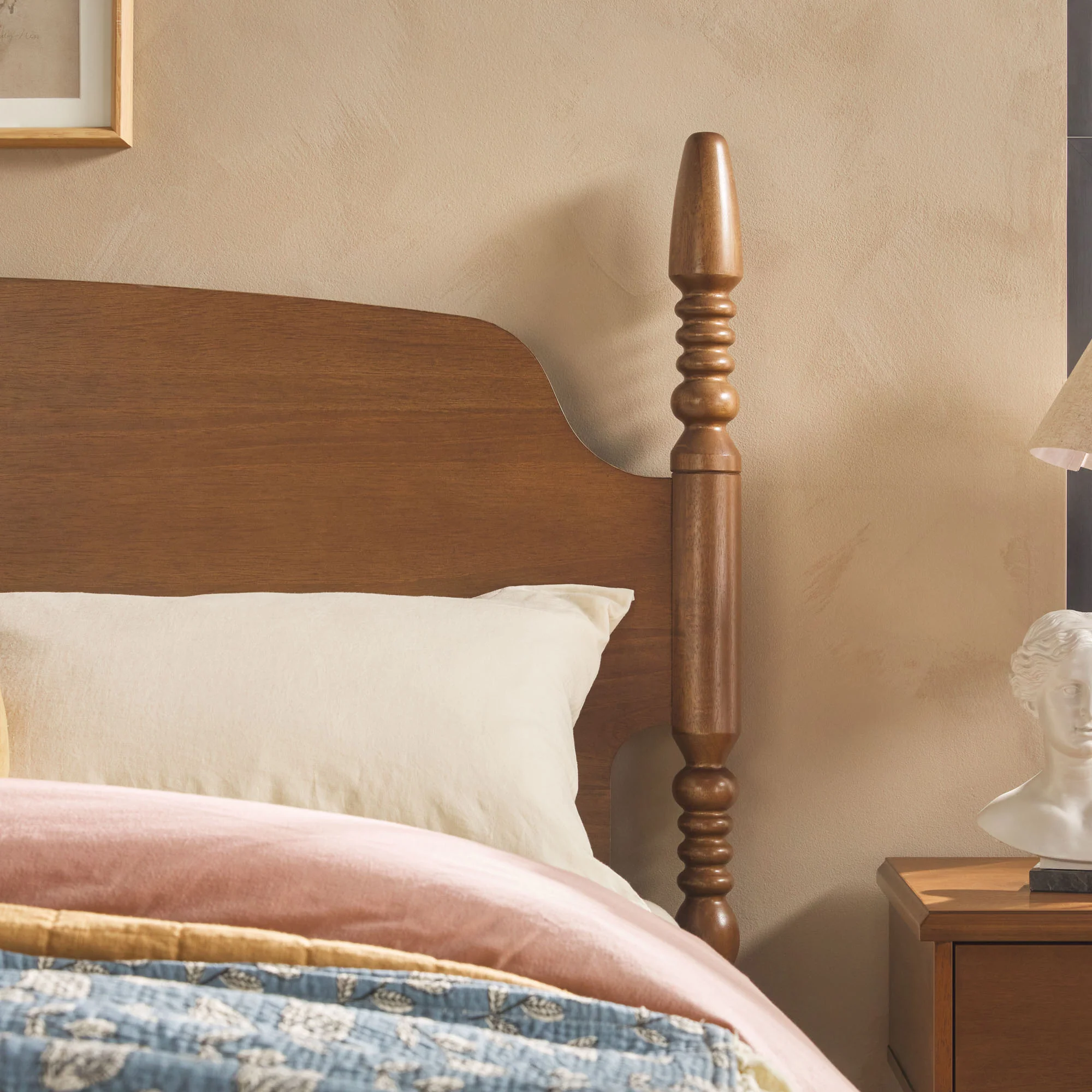 Traditional Vivienne Easy Assembly Solid Wood Bed - Image 17