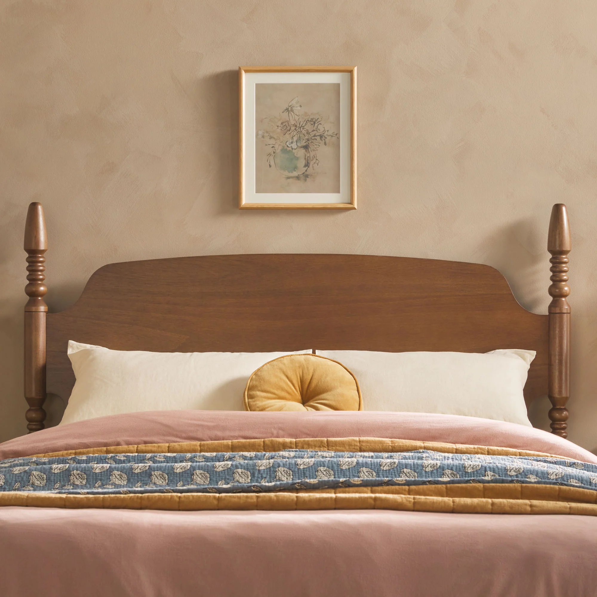 Traditional Vivienne Easy Assembly Solid Wood Bed - Image 19
