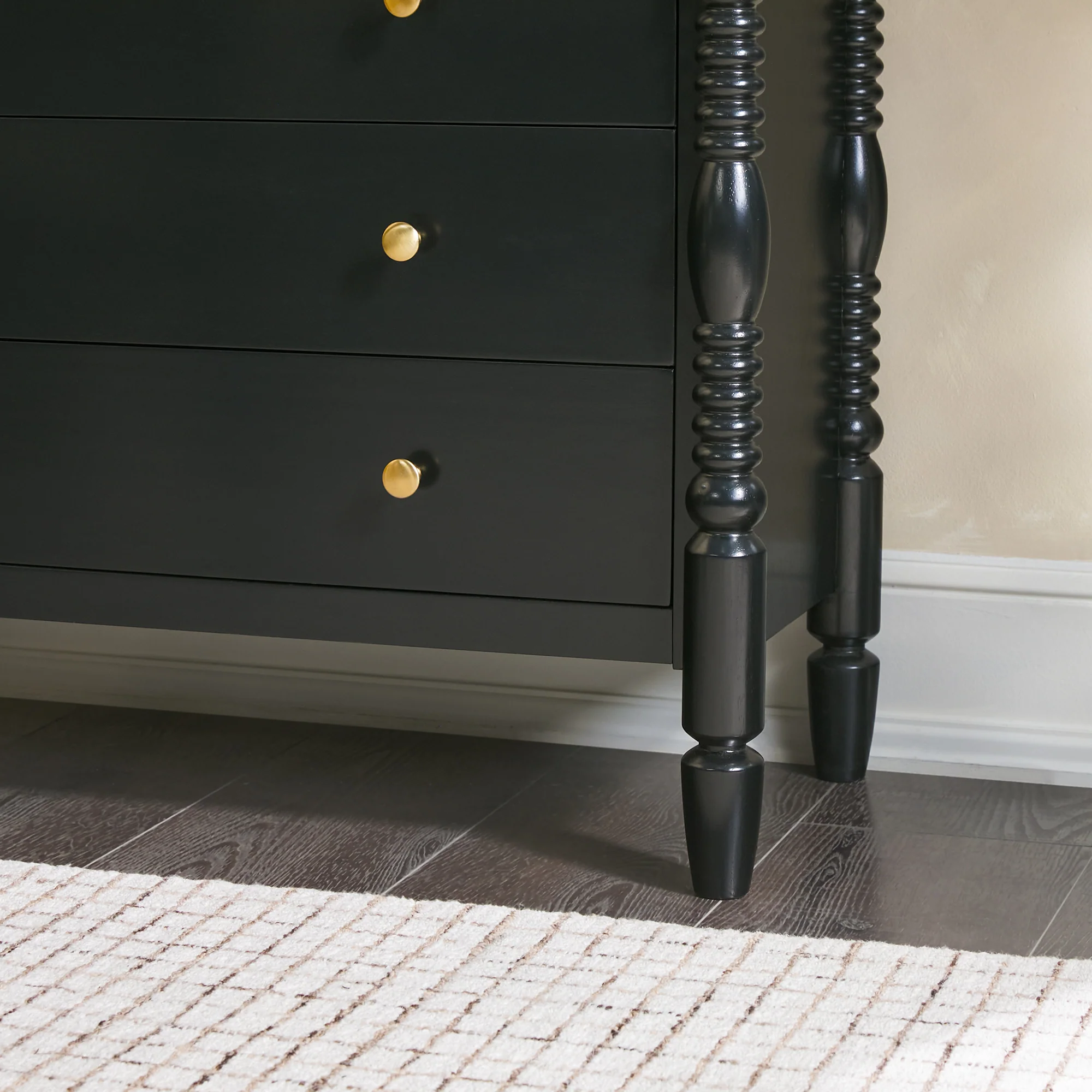 Traditional Vivienne Easy Assembly Bookcase Cabinet with Drawers - Image 33