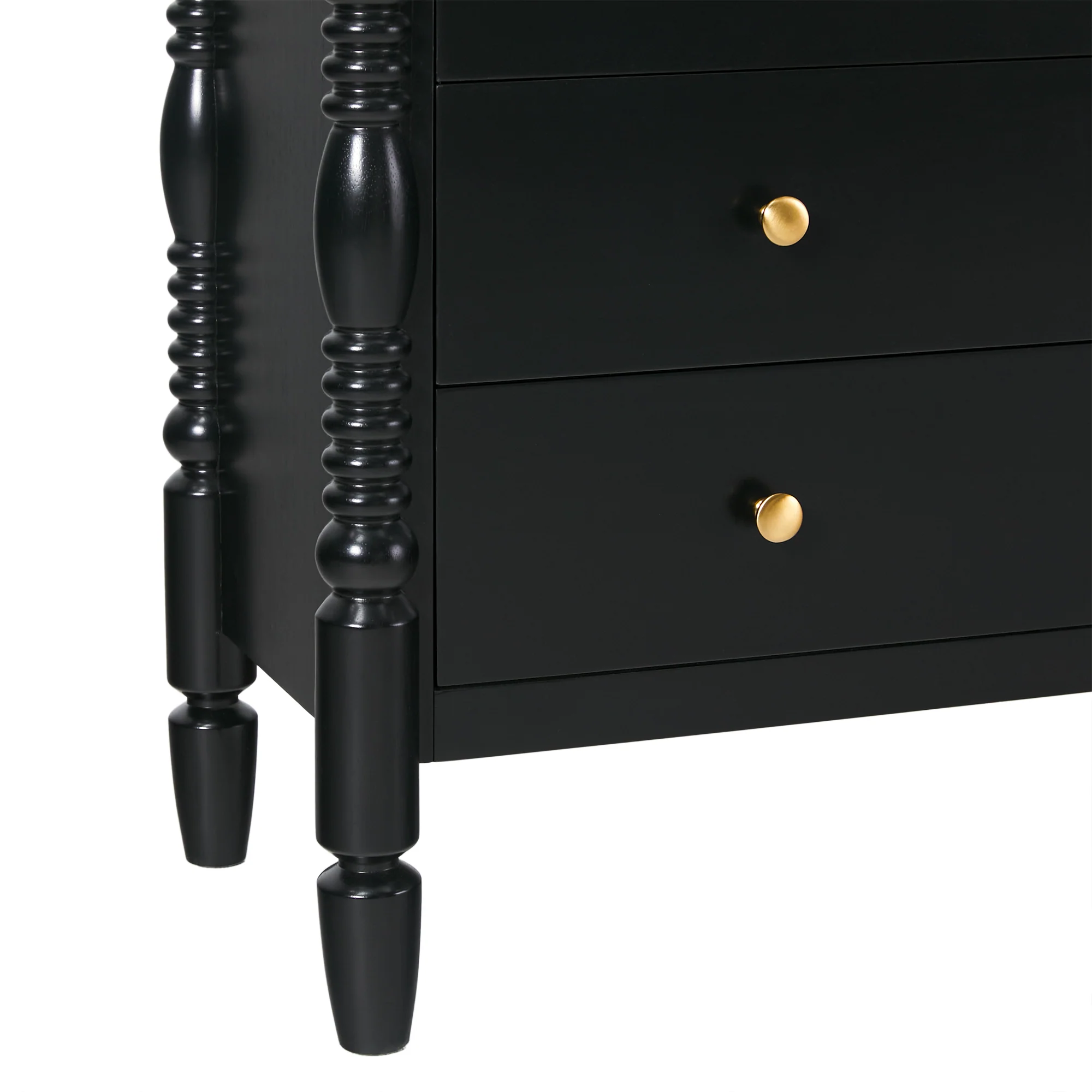Traditional Vivienne Easy Assembly Bookcase Cabinet with Drawers - Image 38