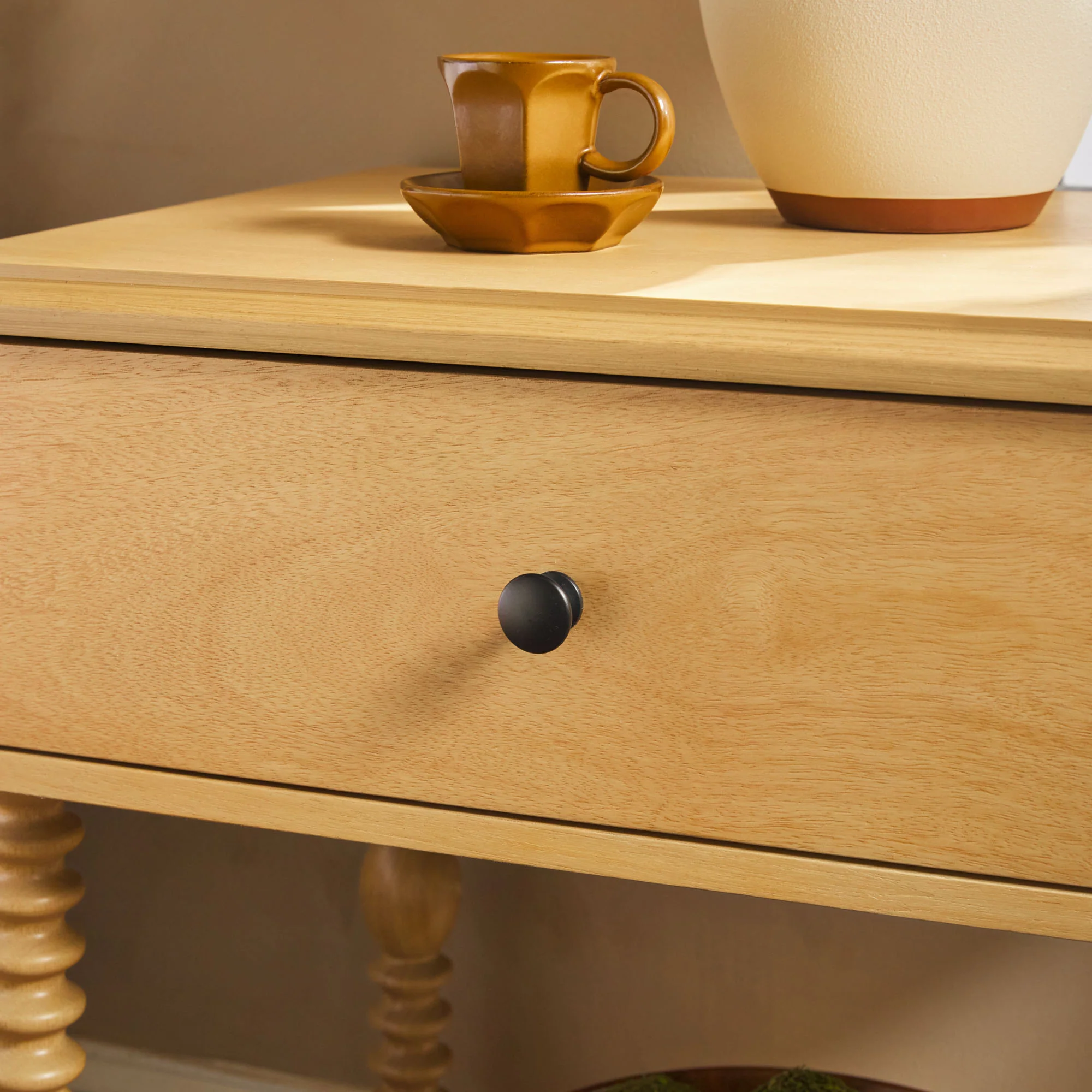 Traditional Vivienne Easy Assembly Solid Wood Nightstand - Image 39
