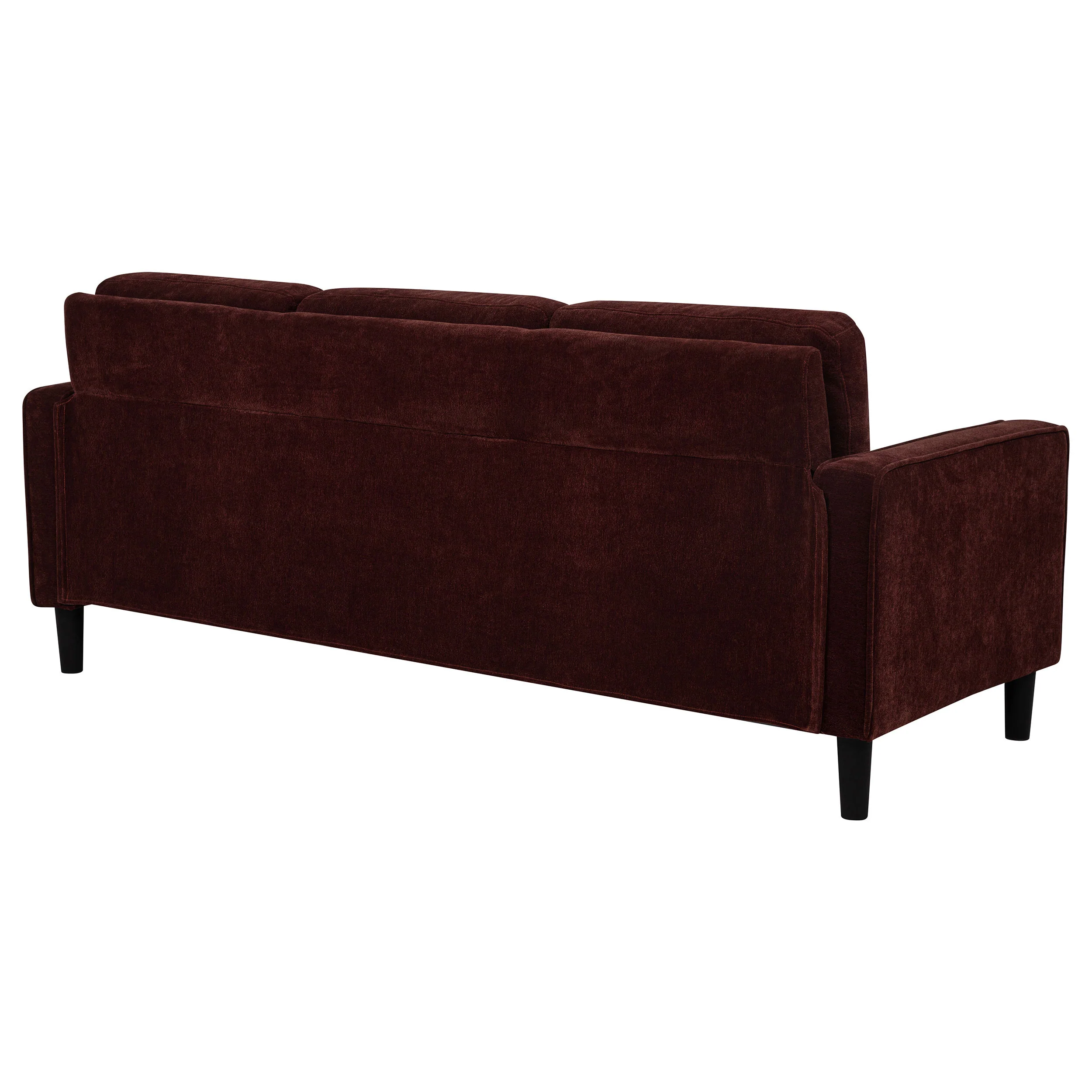 Weld Rust 77-inch Plush Modern Sofa Couch - Image 8