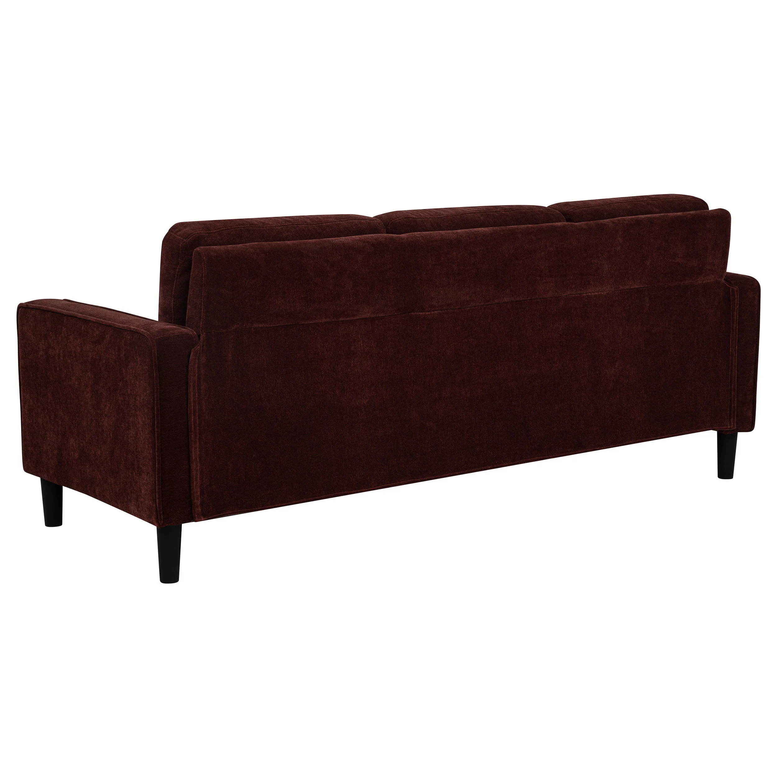 Weld Rust 77-inch Plush Modern Sofa Couch - Image 9