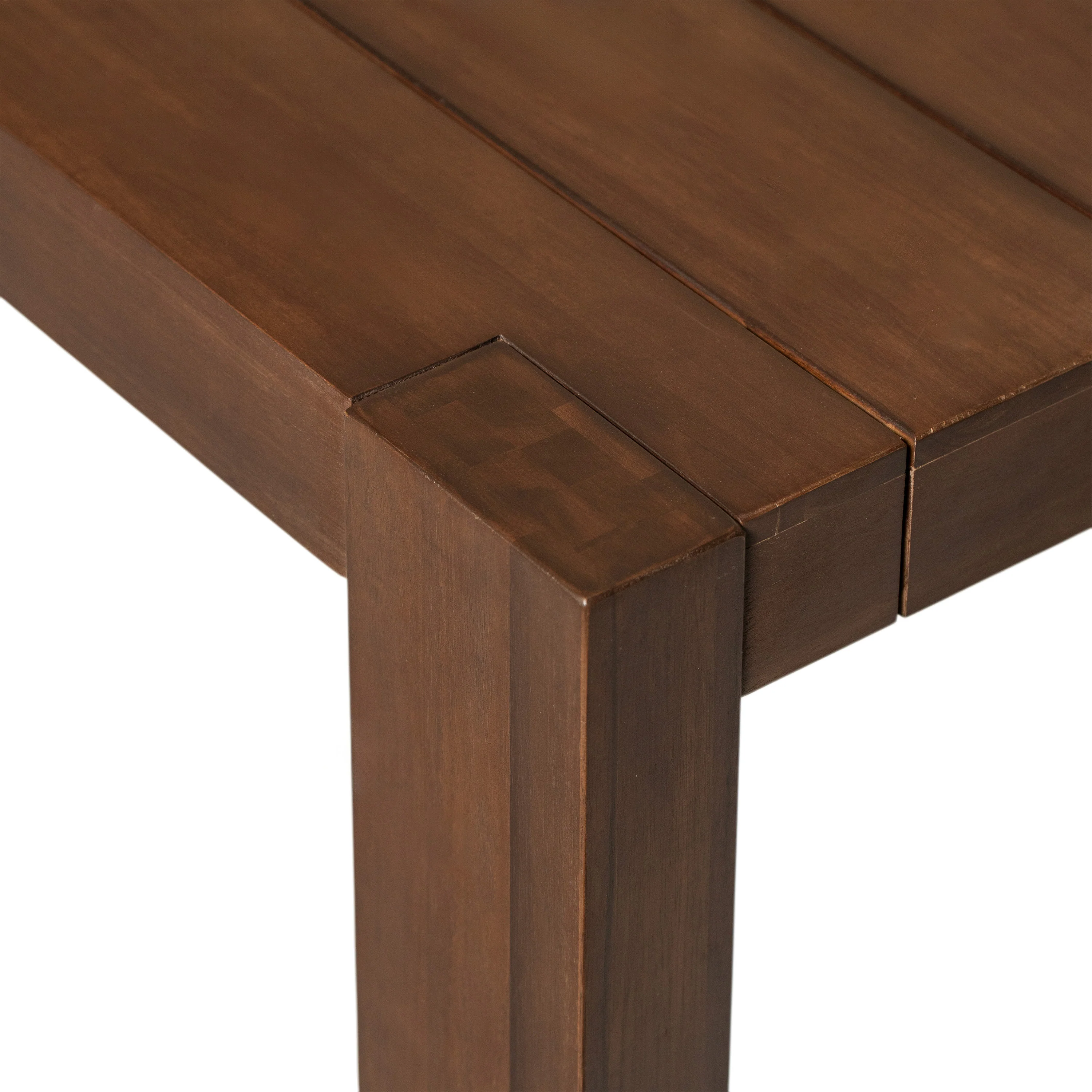 Walker Edison | Wood Outdoor Patio 7-Piece Dining Table Set for 6 - Image 33